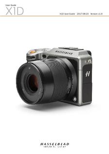 Hasselblad X1D 50c manual. Camera Instructions.